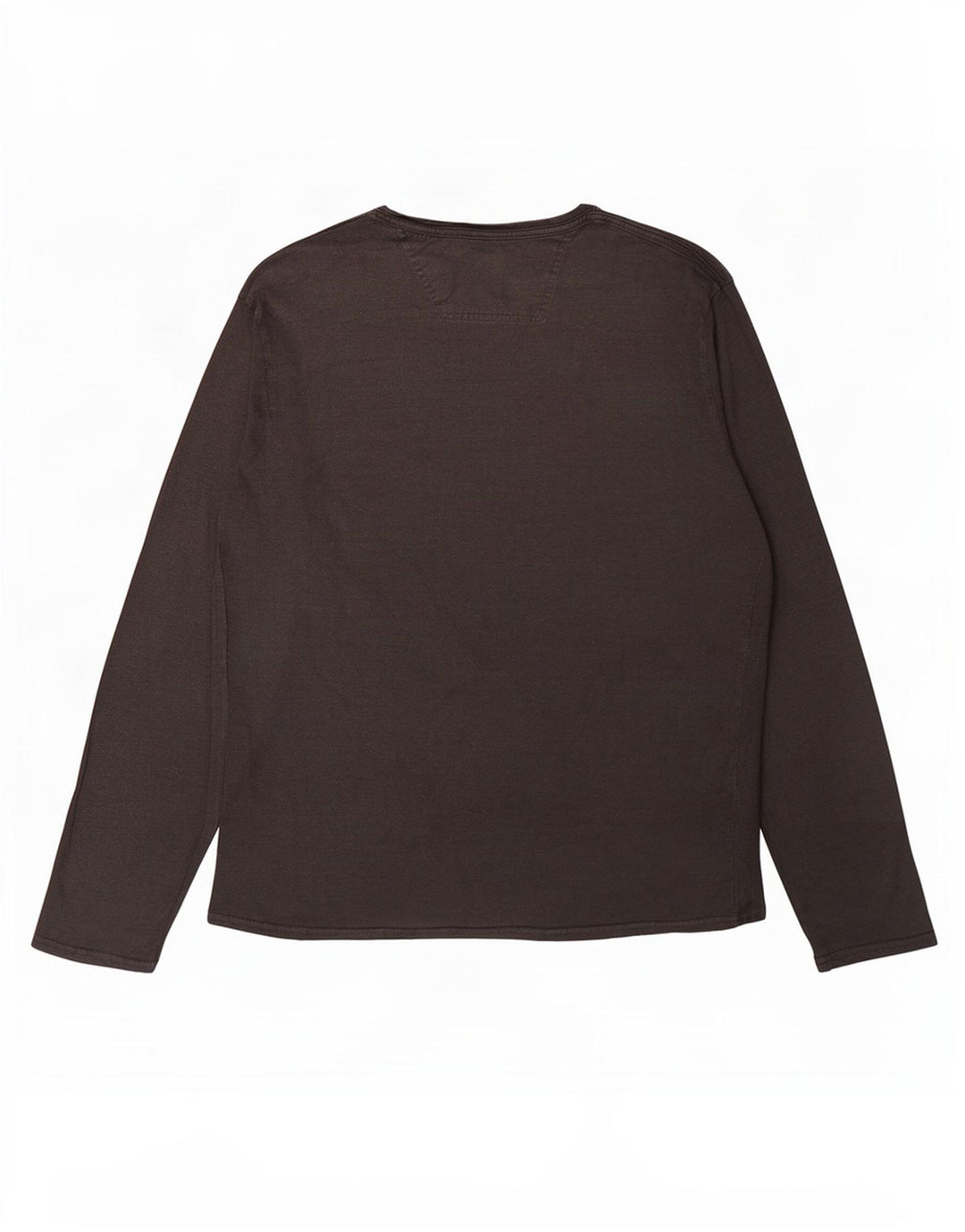 Calvin Klein Jeans Top da uomo a maniche lunghe XL in cotone grigio