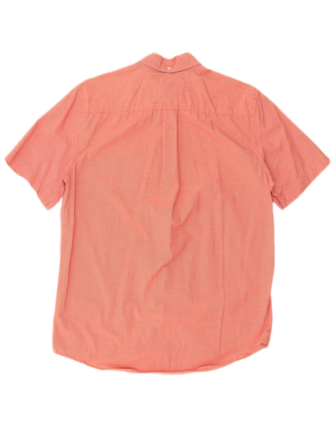 Camicia da uomo a maniche corte classica Tommy Hilfiger piccola pied de poule rossa