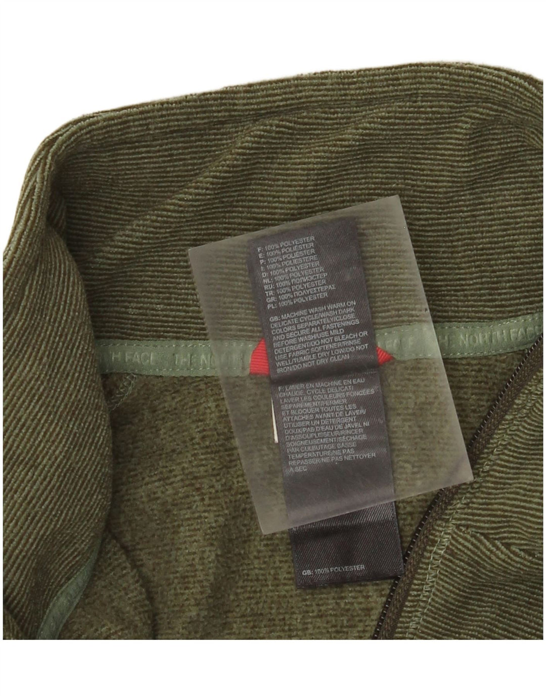 Giacca in pile da donna The North Face UK 18 XL Poliestere kaki