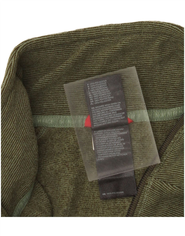 Giacca in pile da donna The North Face UK 18 XL Poliestere kaki