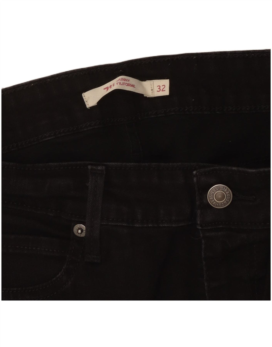 Jeans skinny Levi's 711 da donna W32 L30 neri