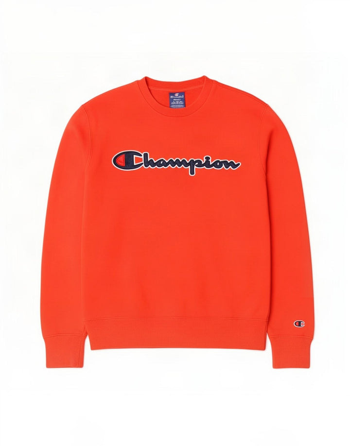 Felpa grafica da uomo Champion Felpa piccola rossa