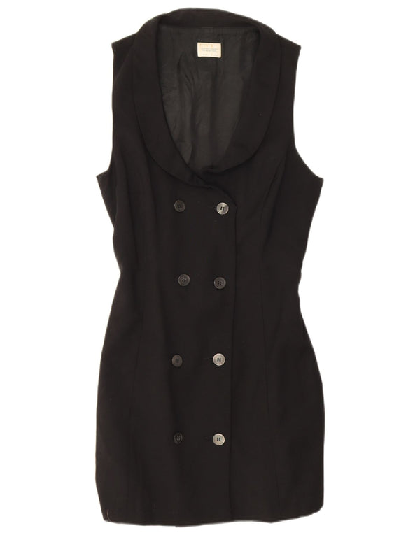 Giacca blazer senza maniche lunga da donna Benetton IT 44 medio nero