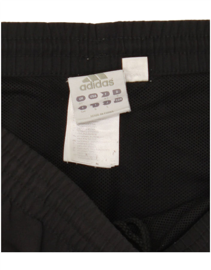 Pantaloncini sportivi da uomo Adidas medi neri in poliestere