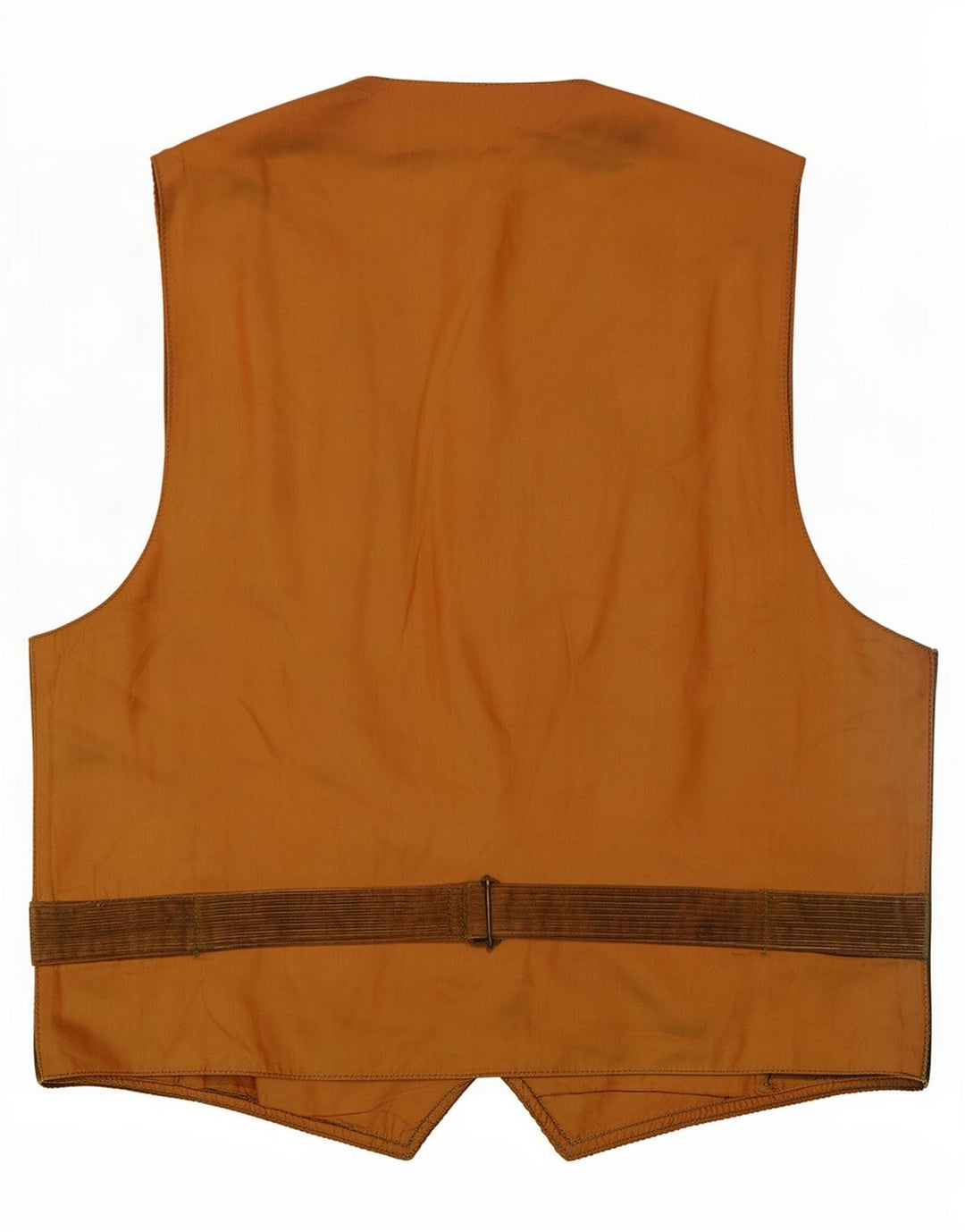 Gilet da uomo in velluto a coste Lee piccolo in cotone marrone
