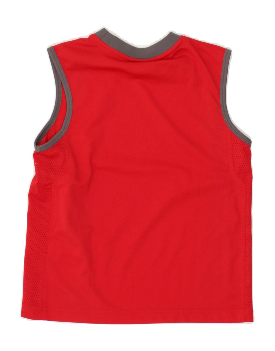 REEBOK Boys Graphic Vest Top 7-8 Years Small Red | Vintage Reebok | Thrift | Second-Hand Reebok | Used Clothing | Messina Hembry 