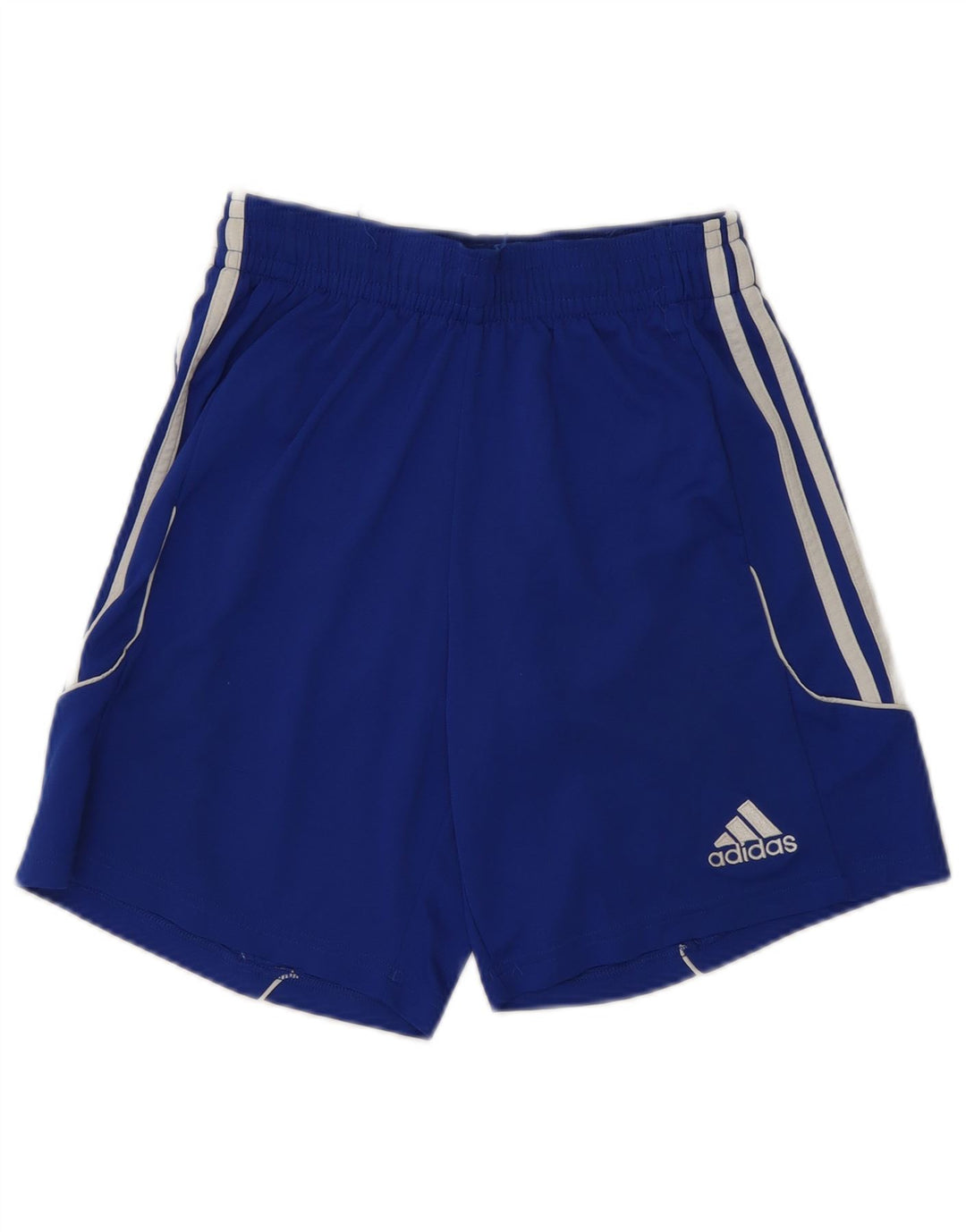 Pantaloncini sportivi Adidas Climalite da uomo piccoli in poliestere blu