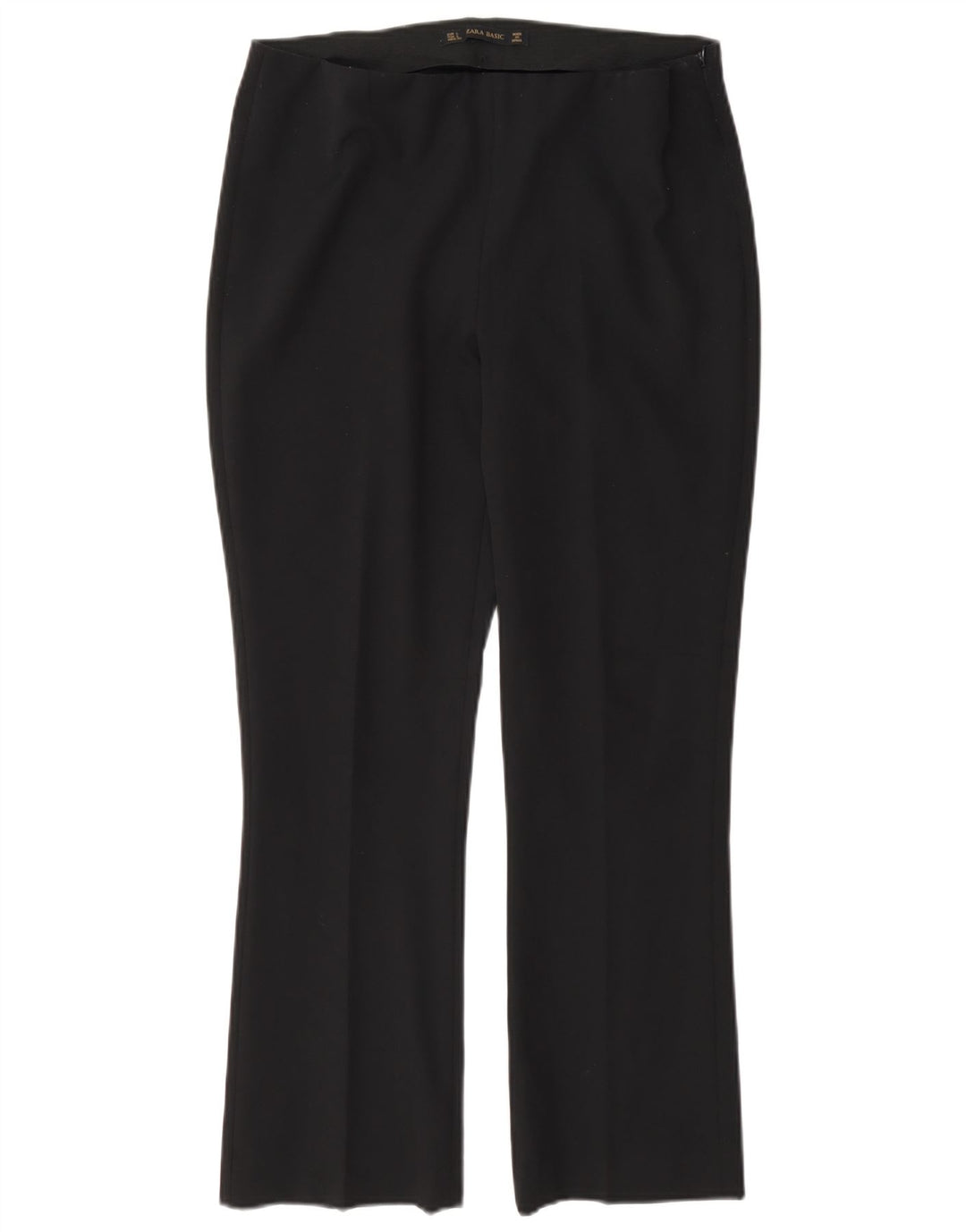 Pantaloni casual regolari Zara da donna grandi W30 L27 neri