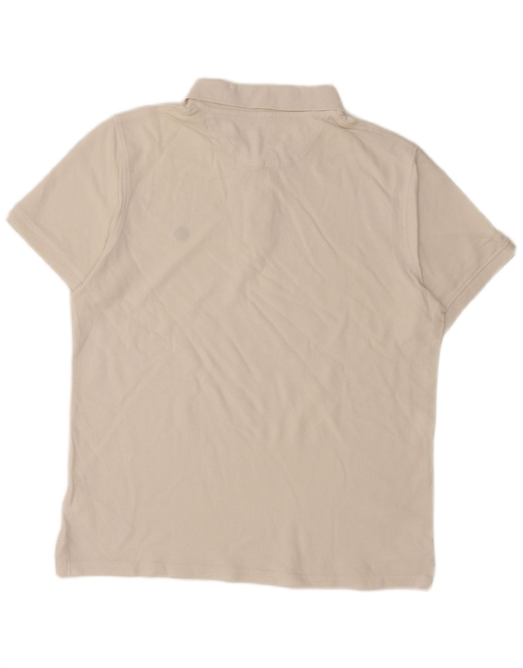 Polo da uomo slim fit TIMBERLAND grande in cotone bianco