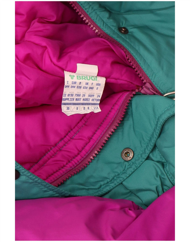 Tuta da sci da donna Brugi IT 44 Verde medio Colourblock in poliammide