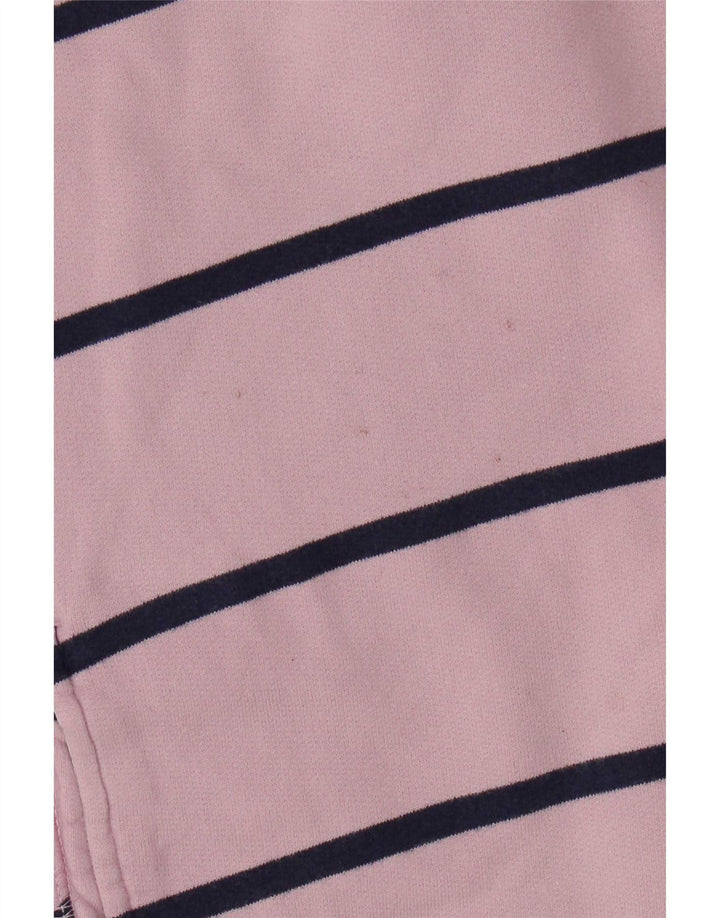 Crew Clothing Felpa oversize da donna Maglione UK 10 Small Pink Striped