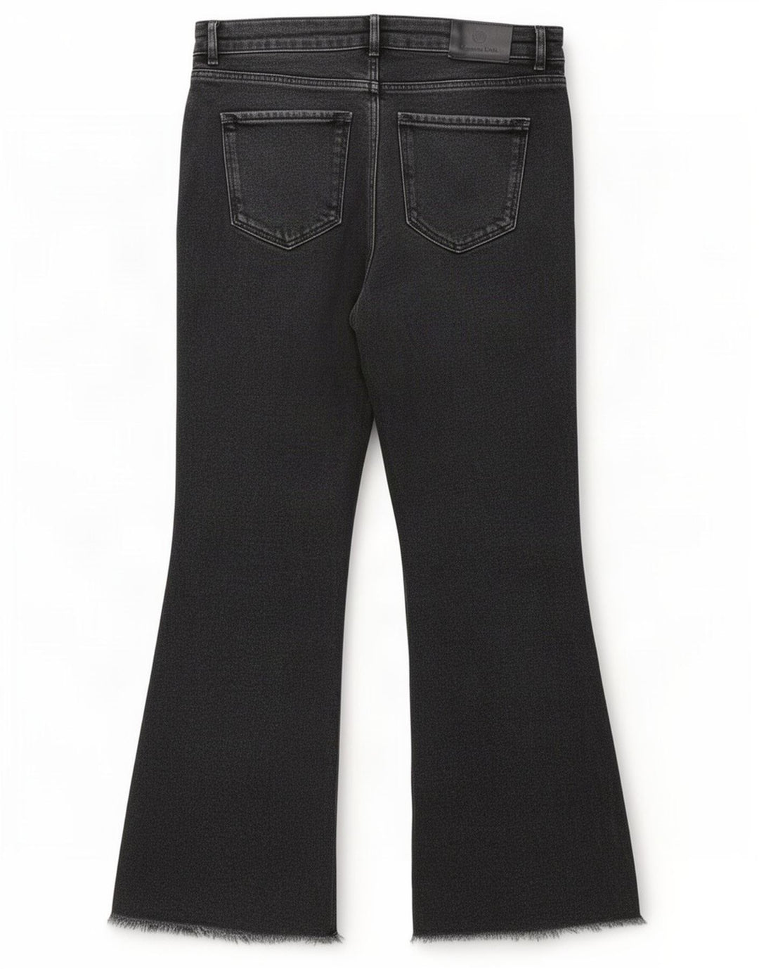 Jeans svasati da donna Massimo Dutti EU 36 XS W26 L26 Cotone nero