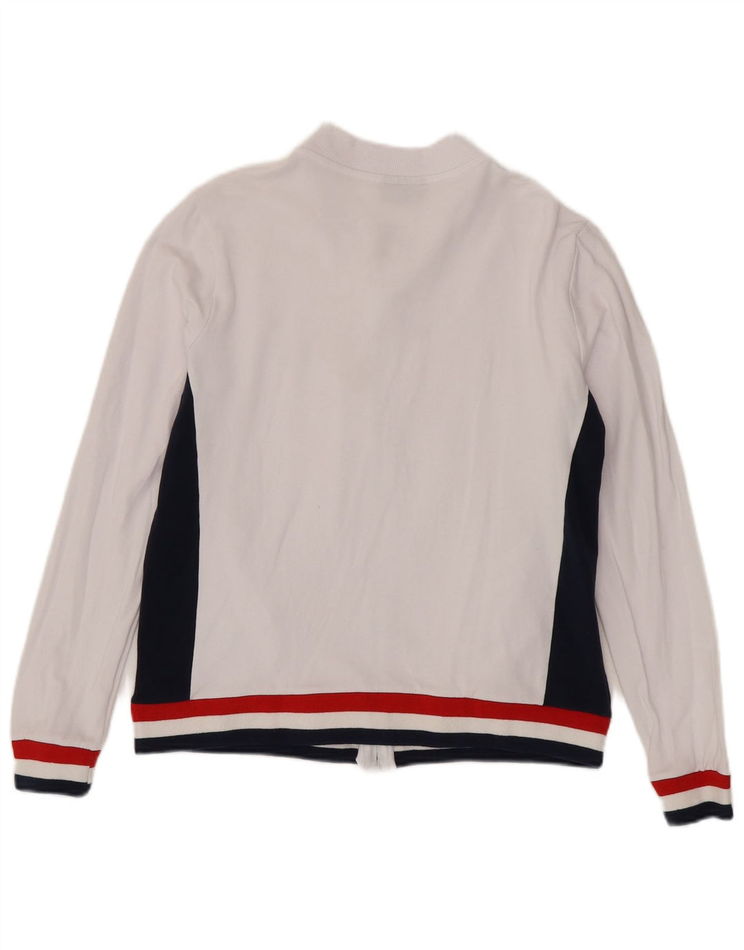 Giacca da ginnastica da donna Fila UK 14 Cotone color block bianco medio