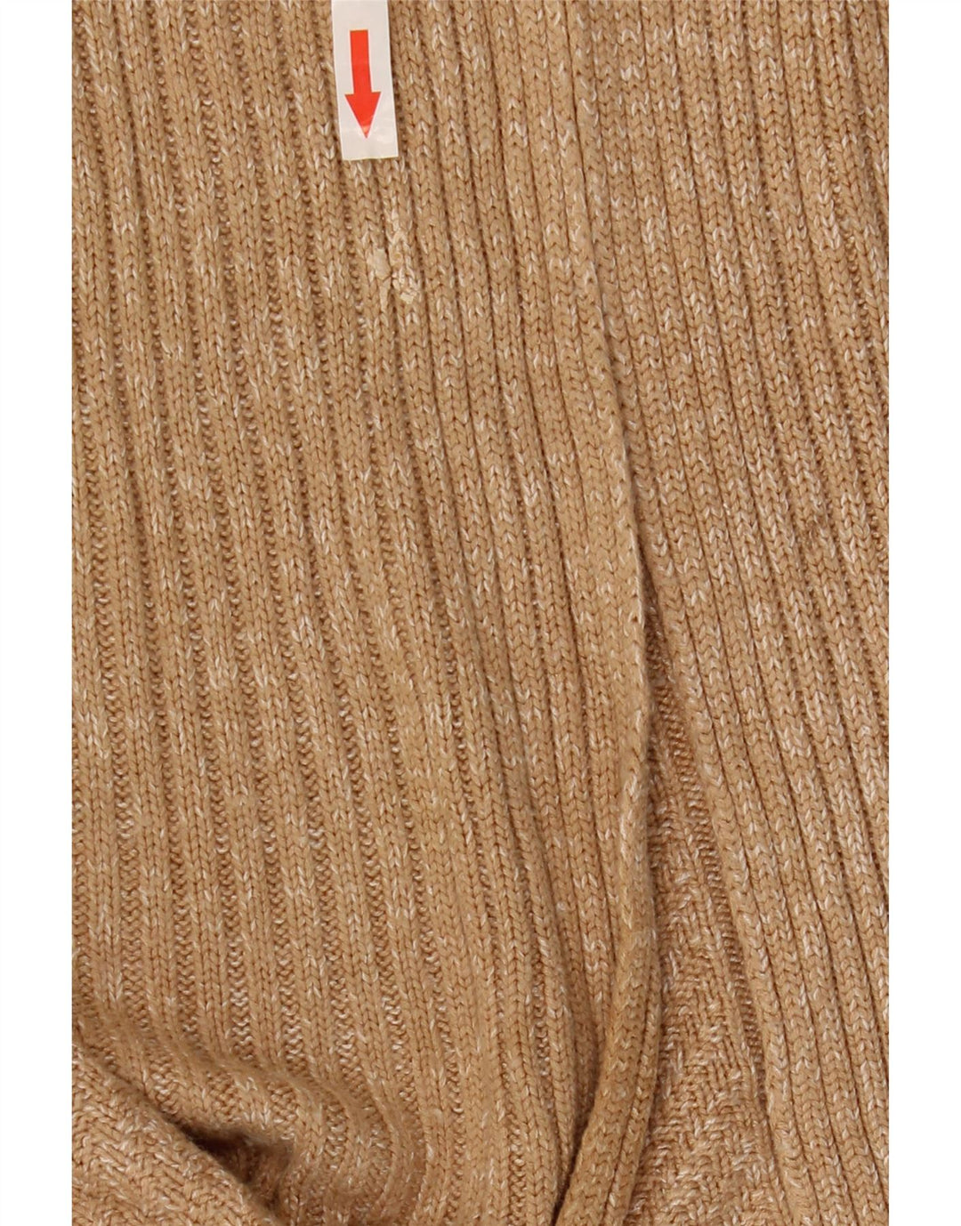 Maglione cardigan oversize da donna Marks & Spencer UK 10 piccolo beige screziato