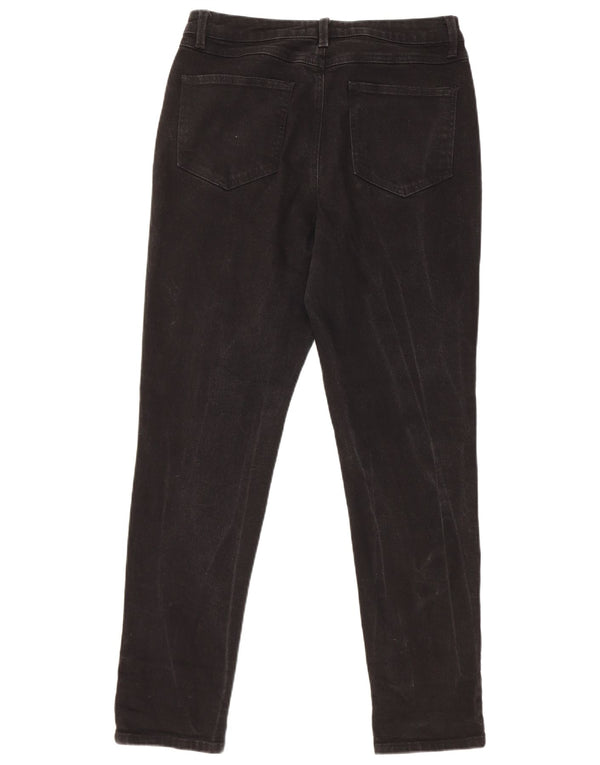 Jeans skinny da donna MINT VELVET UK 14 Large W31 L29 Cotone nero