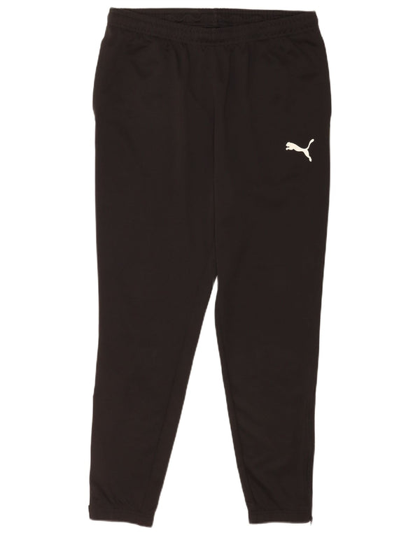 Pantaloni da tuta da uomo Puma Large neri in poliestere