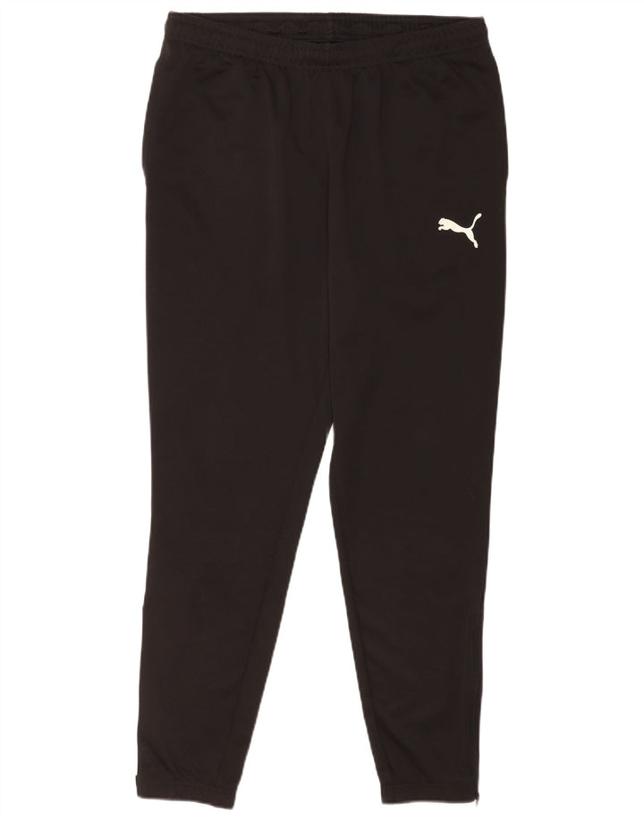 Pantaloni da tuta da uomo Puma Large neri in poliestere