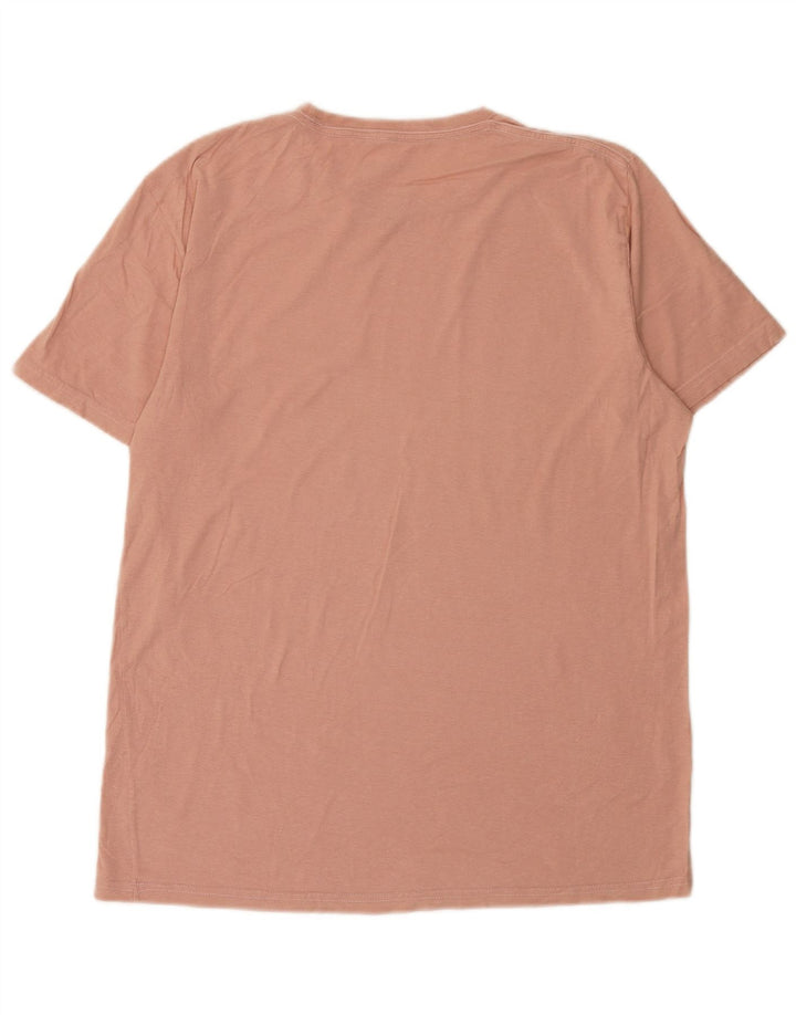 T-shirt da uomo Volcom Top grande in cotone rosa