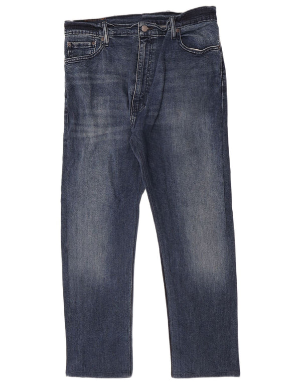 Levi's Uomo 513 Slim Jeans dritti W40 L27 Cotone Blu