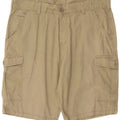 Pantaloncini cargo da uomo Mountain Warehouse W36 grandi in cotone beige