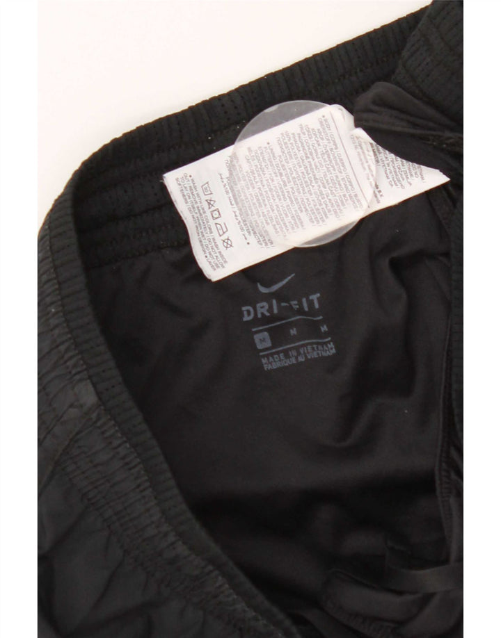 Pantaloncini sportivi Nike Dri Fit Graphic da donna UK 14 medio nero poliestere