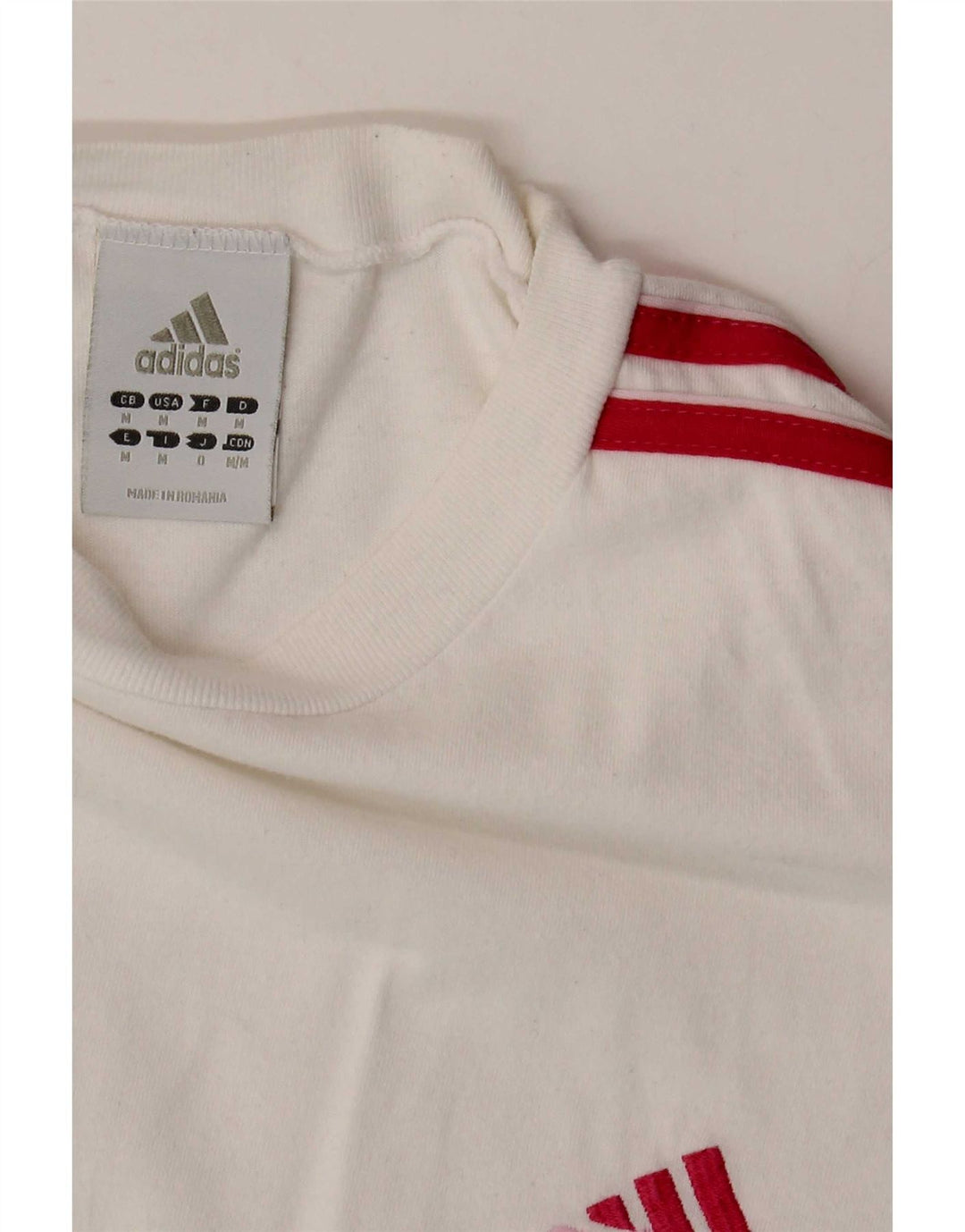 T-shirt da donna Adidas Top UK 12 cotone bianco medio
