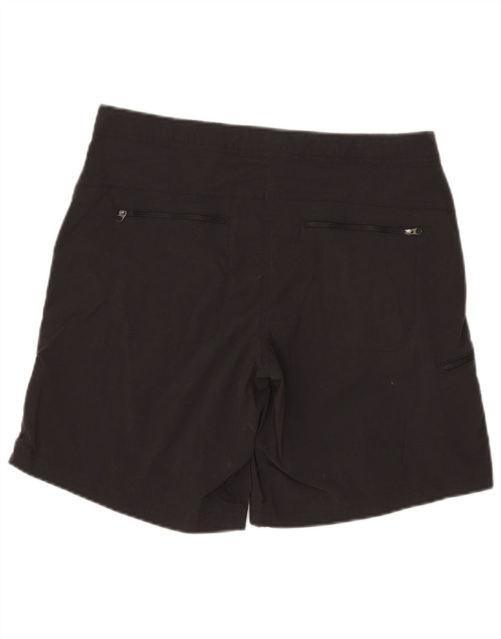 Pantaloncini cargo da donna L.L.Bean US 10 Large W32 Nylon nero