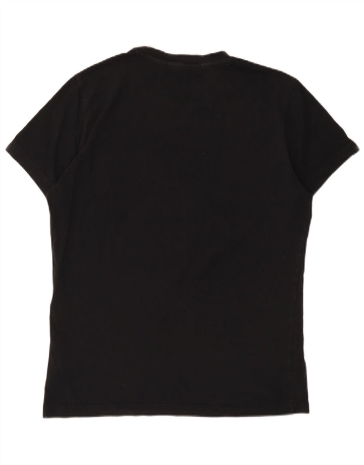 Maglietta grafica da uomo Calvin Klein Jeans Top in cotone nero medio