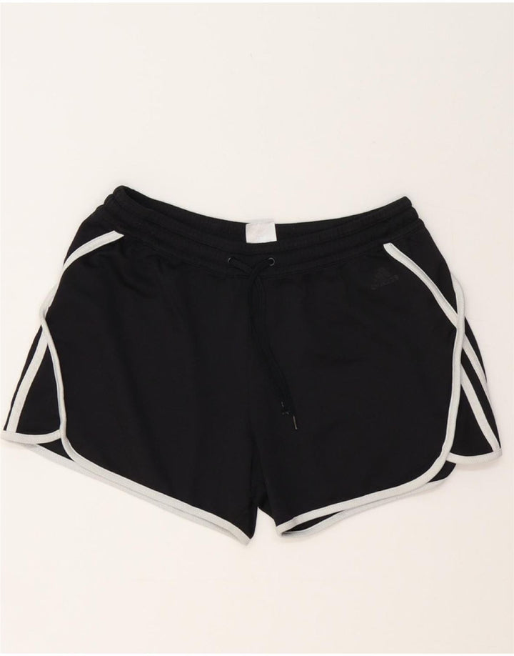 Pantaloncini sportivi ADIDAS da donna UK 10 piccoli poliestere nero