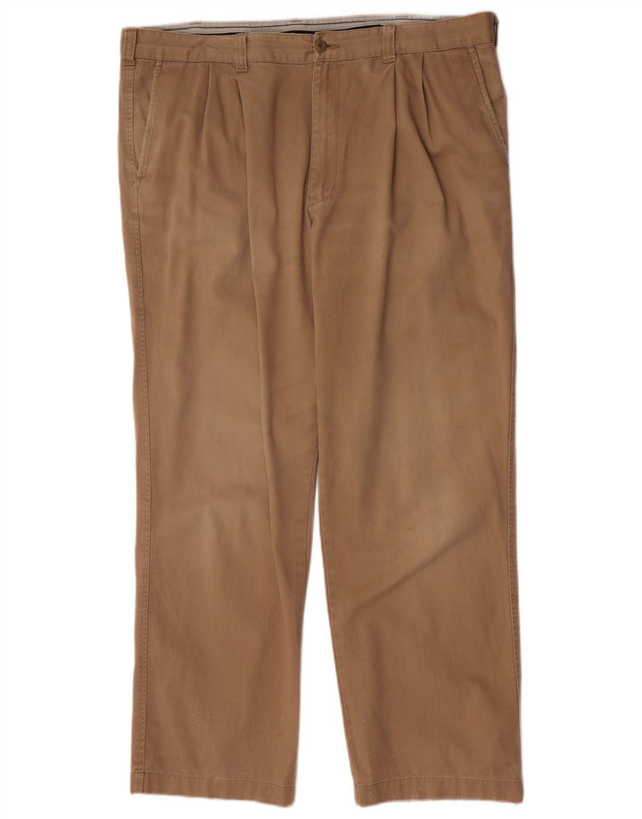 Pantaloni chino con pegged Marks & Spencer da uomo blu W42 L31 Beige