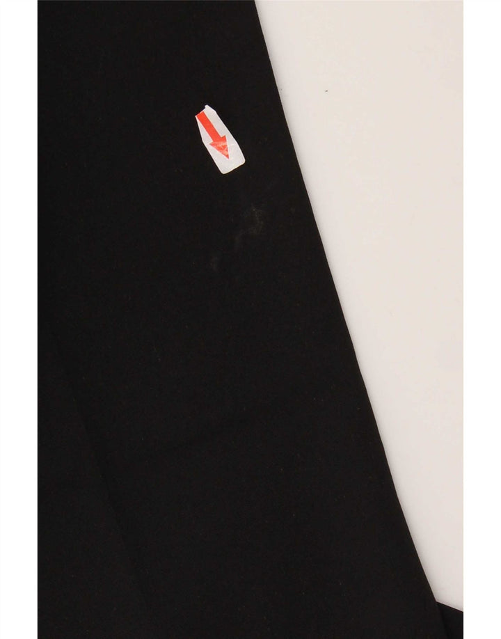 Pantaloni da abito bootcut da donna Oasis UK 10 piccoli W28 L31 poliestere nero
