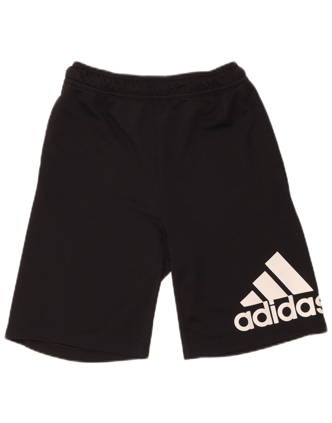 Pantaloncini sportivi Adidas da ragazzo con grafica 13-14 anni in poliestere nero
