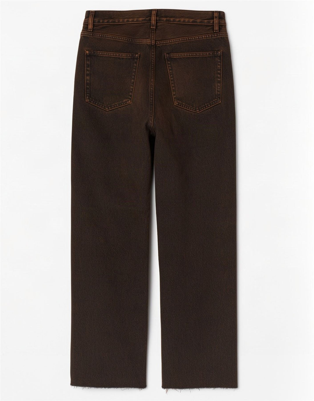 Jeans dritti da uomo a vita media Cos W29 L28 Marrone