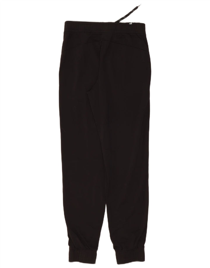 Pantaloni da tuta da uomo PUMA Joggers piccoli in poliestere nero