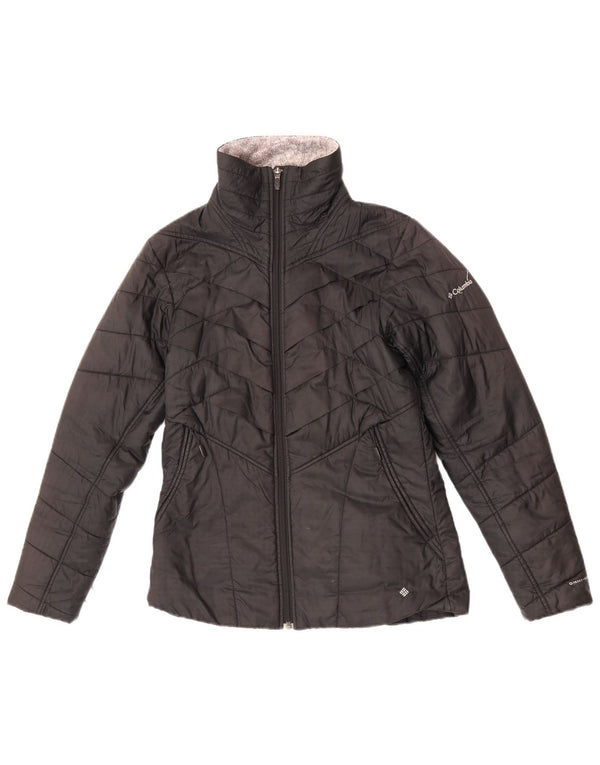 Giacca a vento Columbia Interchange Liner da donna UK 10 piccola nera
