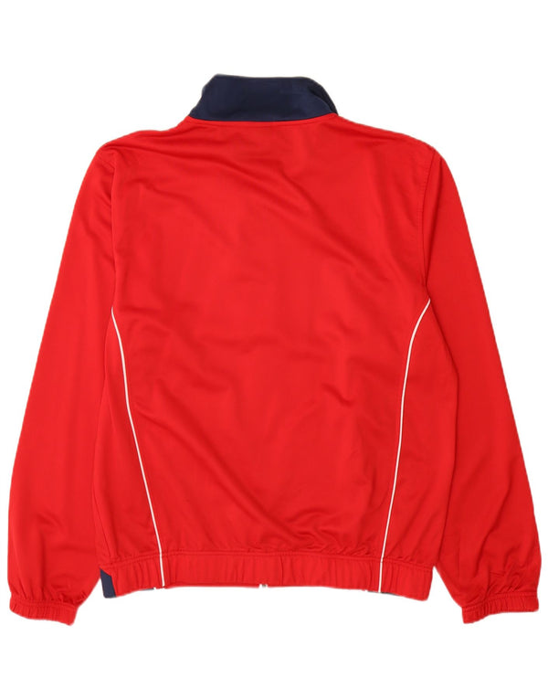 Giacca da tuta da uomo Asics XL rossa color block