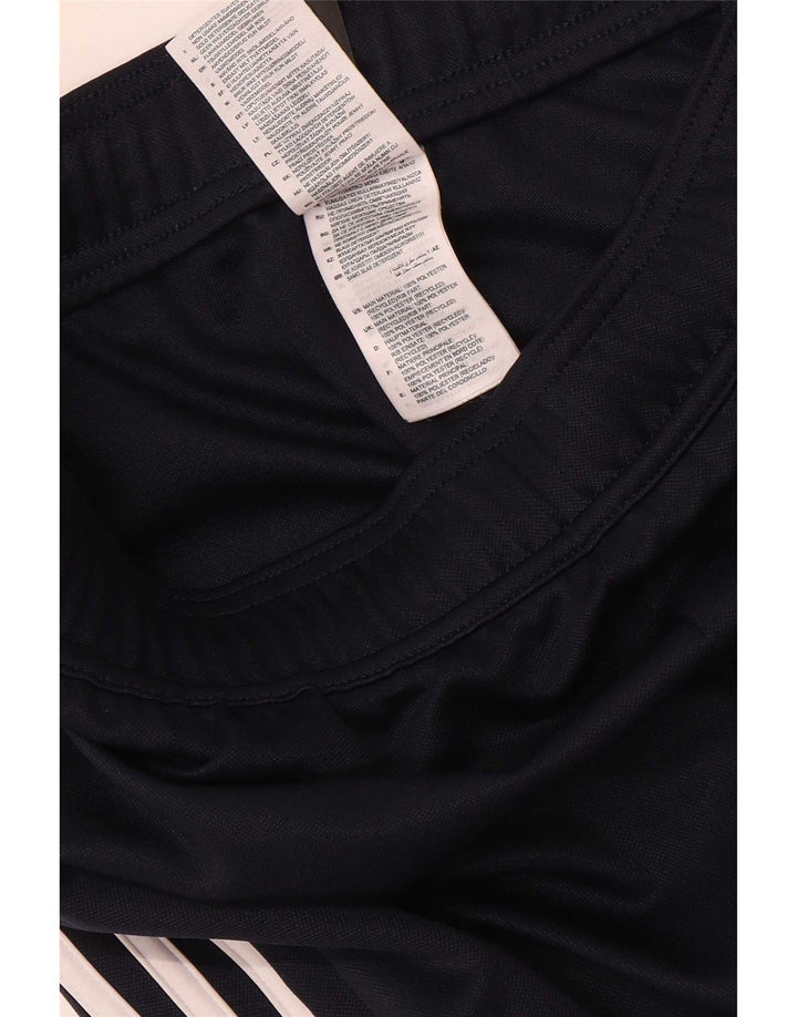Pantaloni da tuta Adidas Aeroready da uomo medio poliestere blu navy
