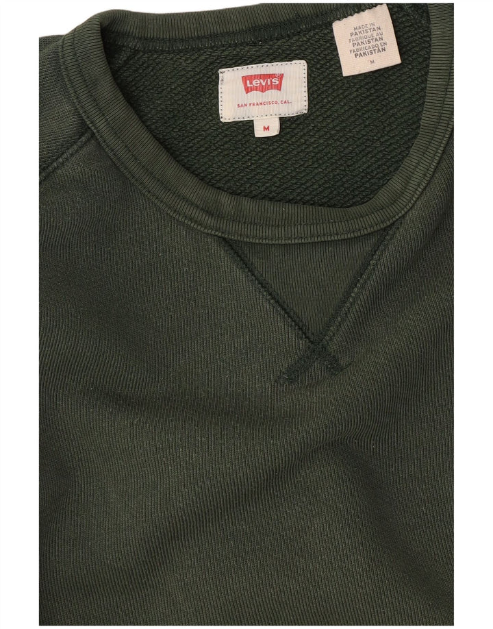 Felpa da uomo Levi's verde medio