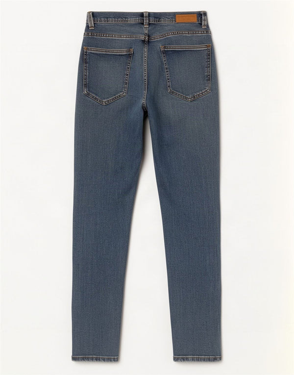 Jeans skinny da uomo Zara EU 44 Large W34 L29 Cotone blu