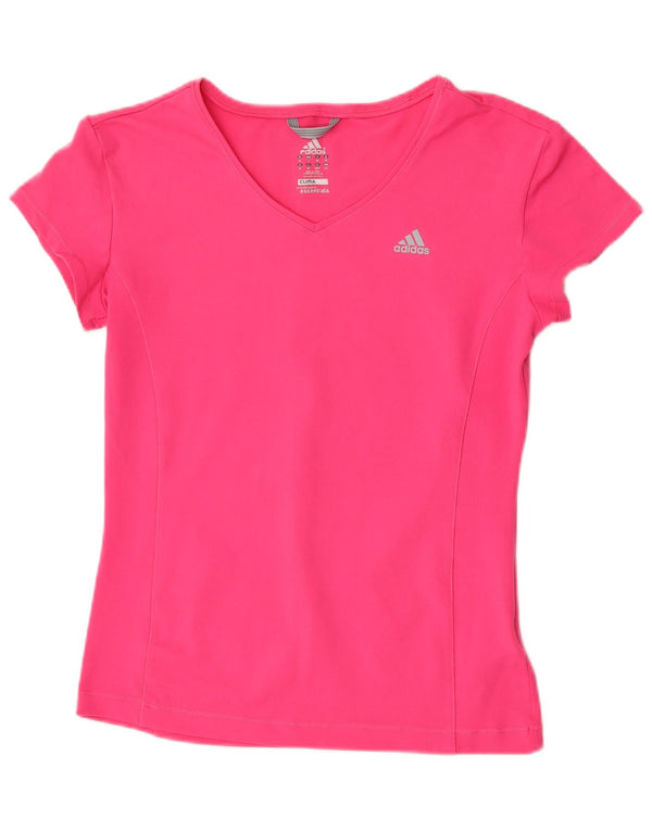 T-shirt Adidas Clima 365 da donna Top UK 18 XL poliestere rosa