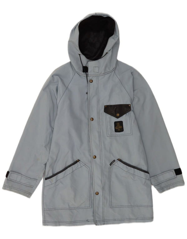 REFRIGIWEAR Giacca a vento con cappuccio da uomo UK 34 XS Blu Poliammide