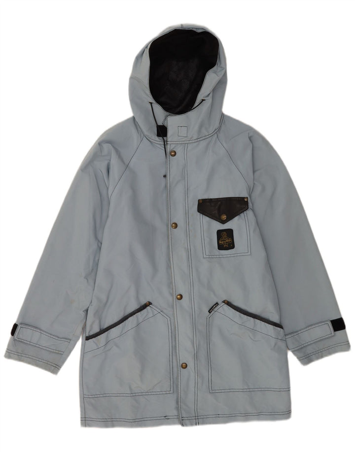 REFRIGIWEAR Giacca a vento con cappuccio da uomo UK 34 XS Blu Poliammide