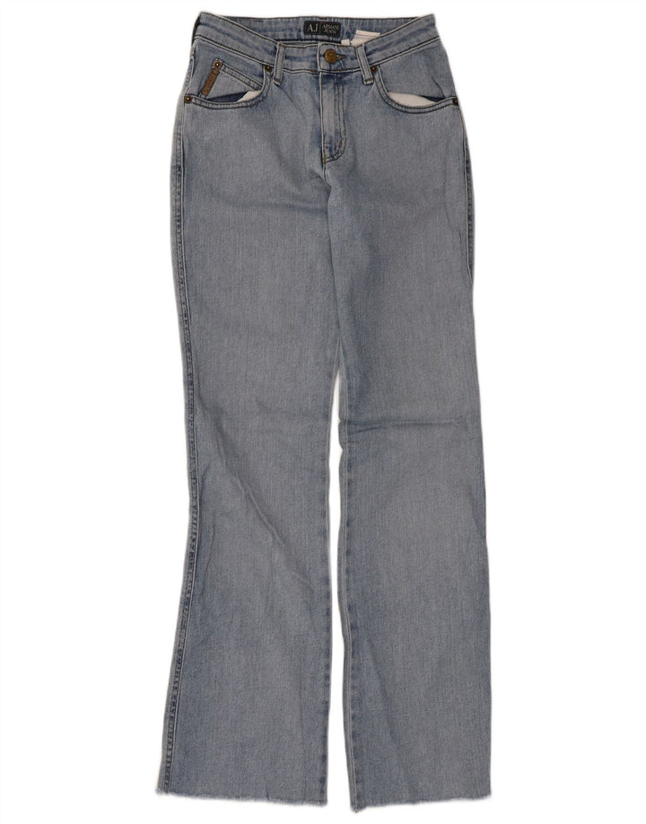 Jeans dritti da donna Armani W26 L31 Blu
