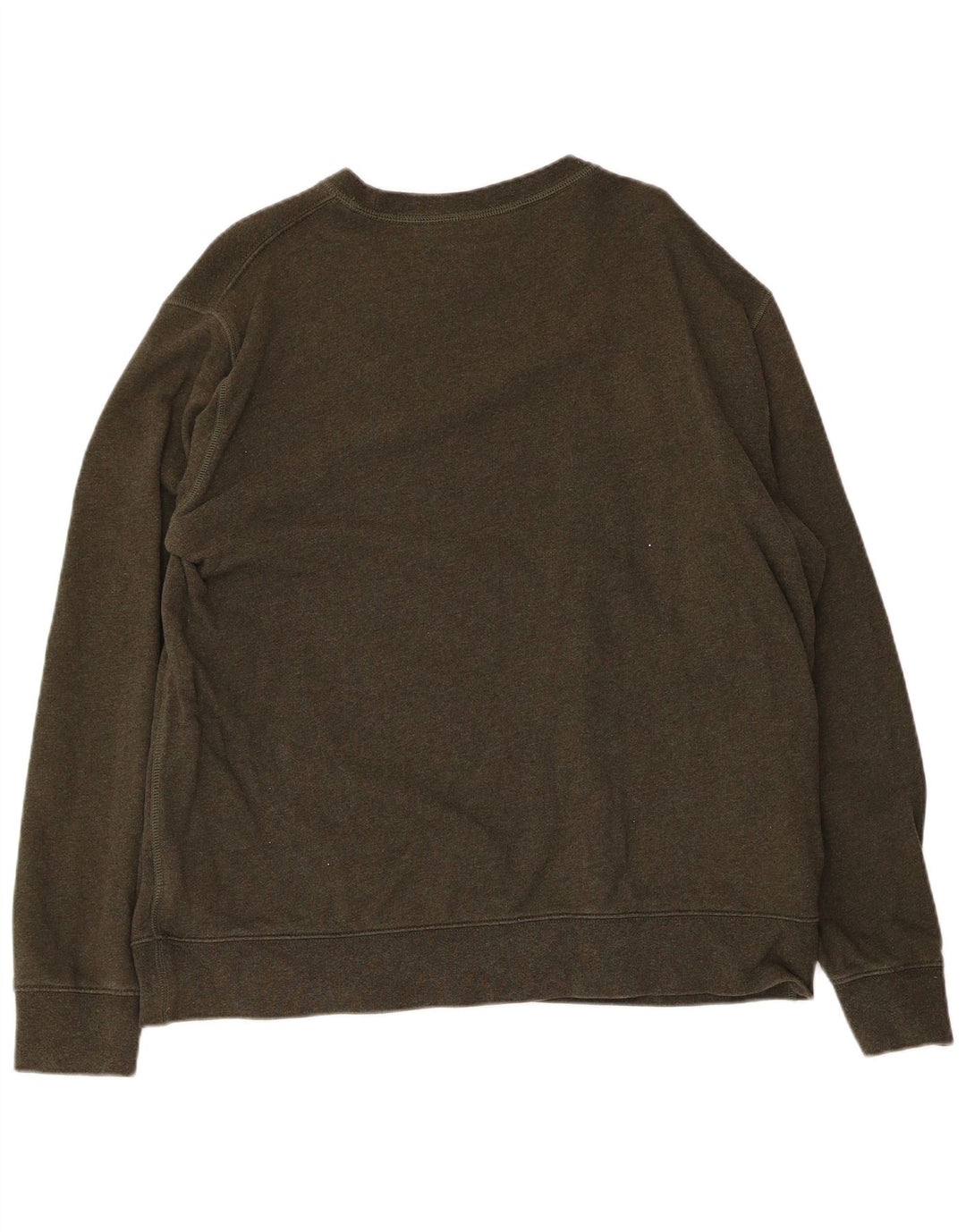 Felpa da donna Marks & Spencer maglione UK 20 2XL cotone kaki