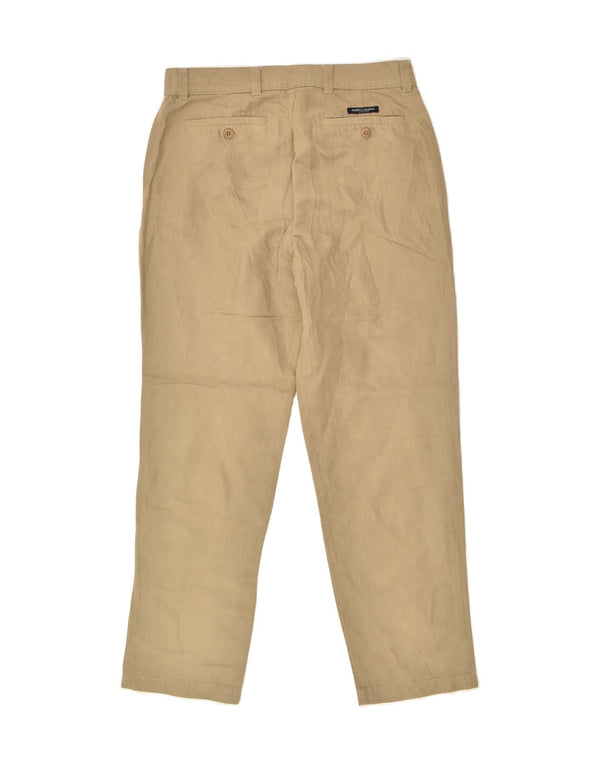 MARINA YACHTING Pantaloni casual da uomo con pegging IT 50 Large W34 L30 Marrone