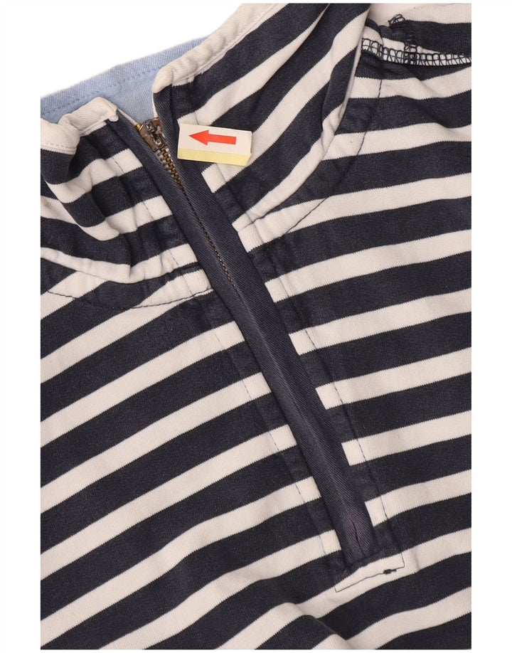 Crew Clothing Felpa da donna vestibilità ampia maglione UK 10 piccolo blu nautico