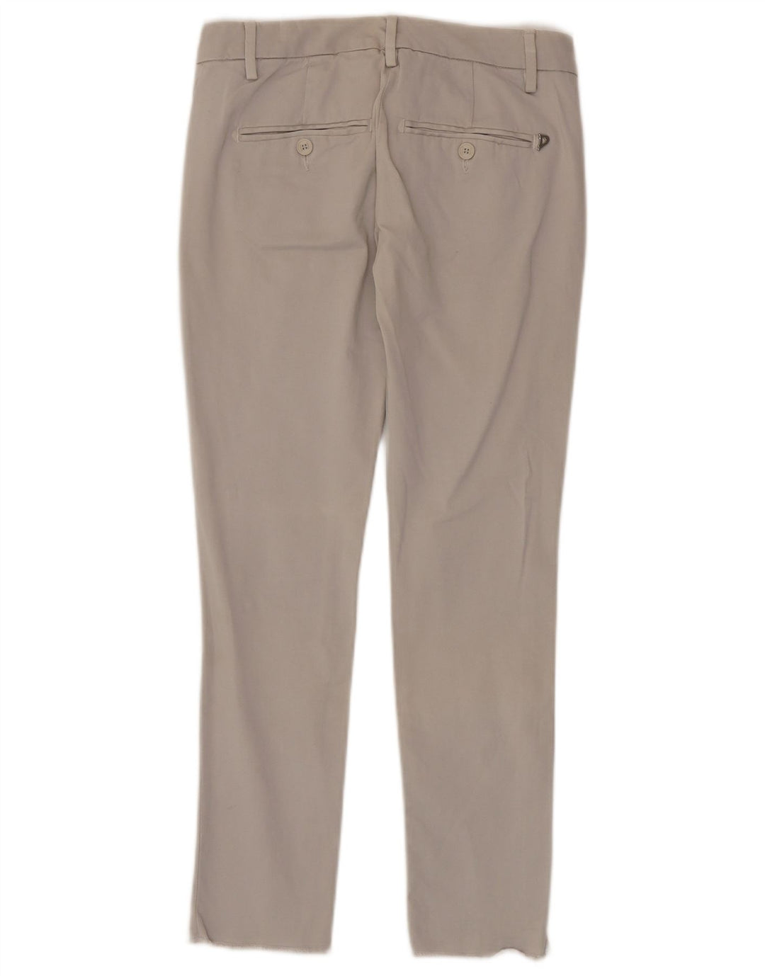 Pantaloni chino slim da donna Dondup W25 L27 cotone grigio