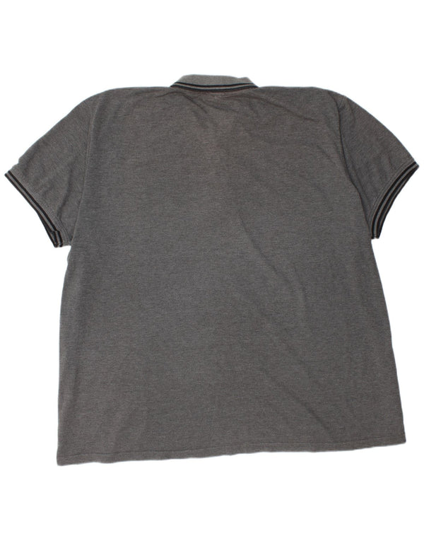 Polo da uomo KAPPA 6XL Poliestere grigio