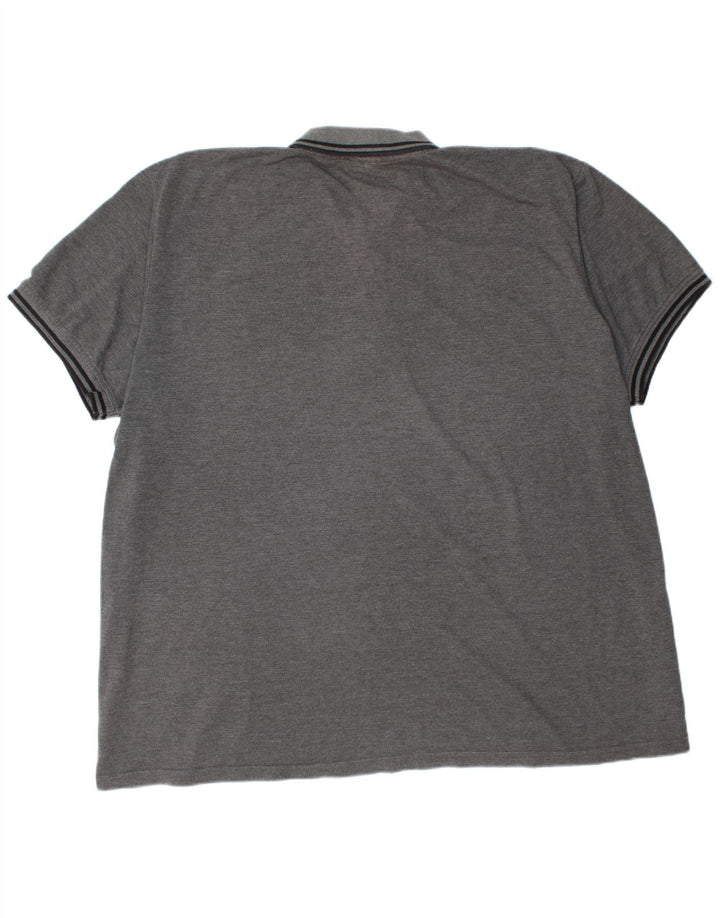 Polo da uomo KAPPA 6XL Poliestere grigio