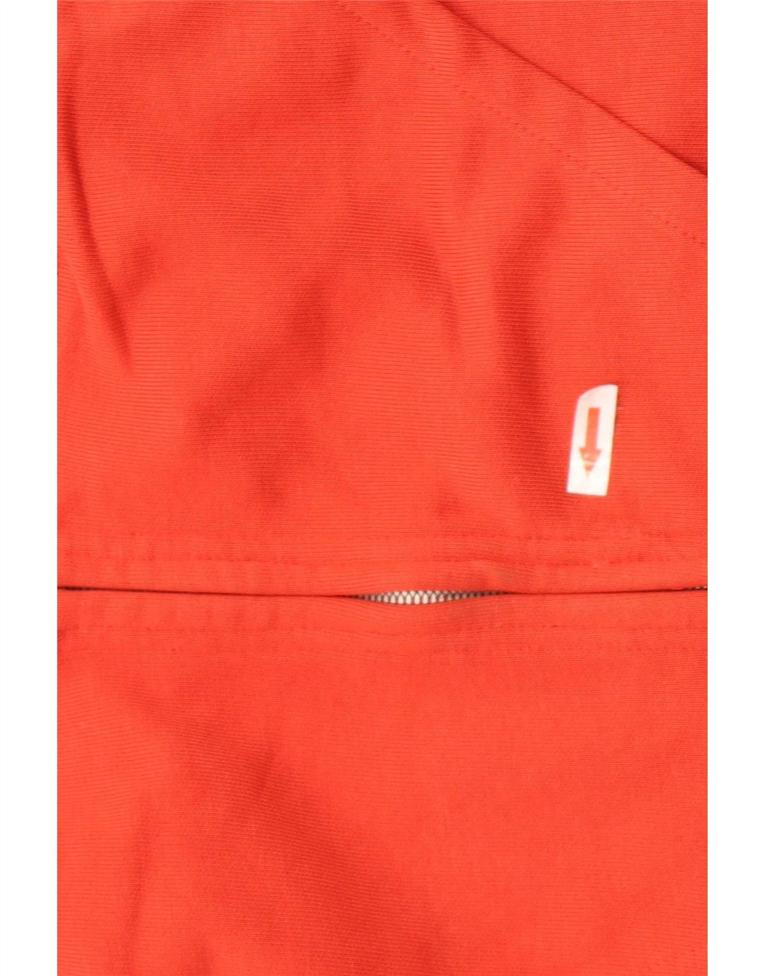 Maglione con cappuccio e zip da uomo Zara piccolo in cotone rosso